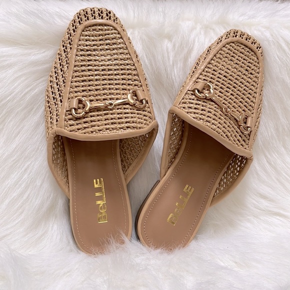 SOLD ⭐️NWOT⭐️ Genuine Woven Leather Mule Slipper - Picture 7 of 7